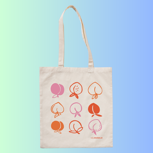 ANABALM “Peachy” Tote Bag