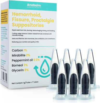 Anabalm Medical – Hemorrhoid, Fissure, Proctalgia Suppositories